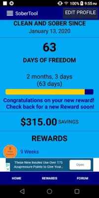 SoberTool - Sobriety tracker android App screenshot 7